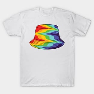 Rainbow bucket hat T-Shirt